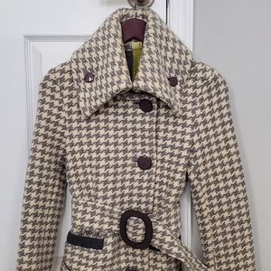 Soia & Kyo Houndstooth Coat